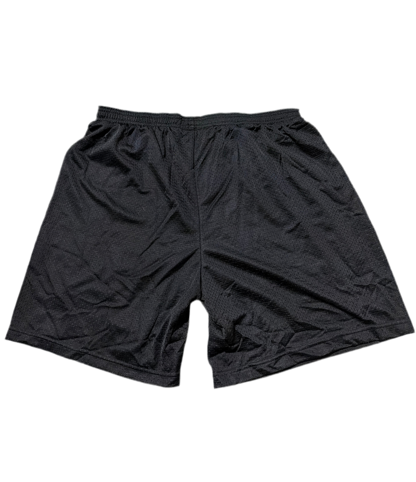 Black Mesh Shorts