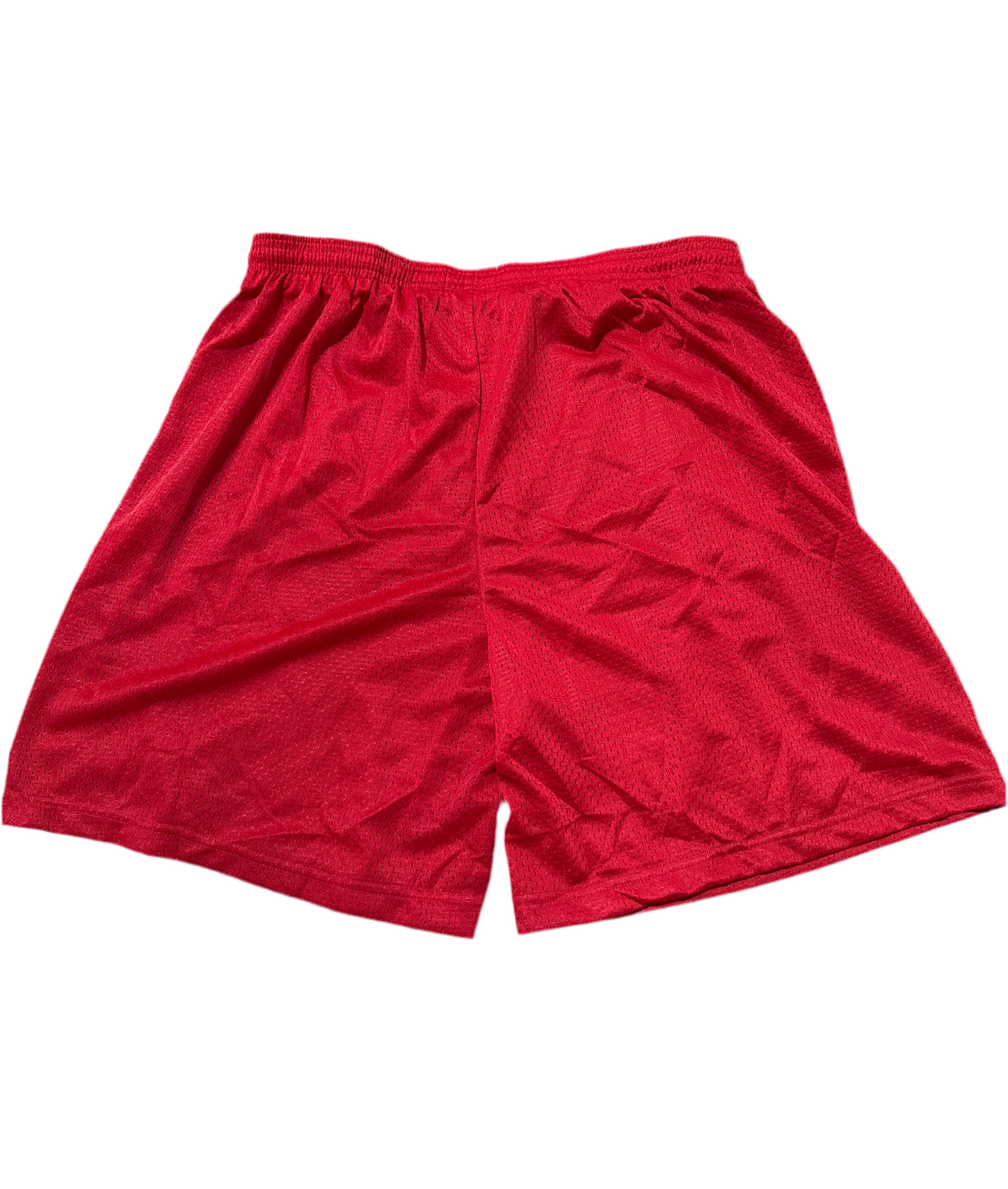 Red Mesh Shorts