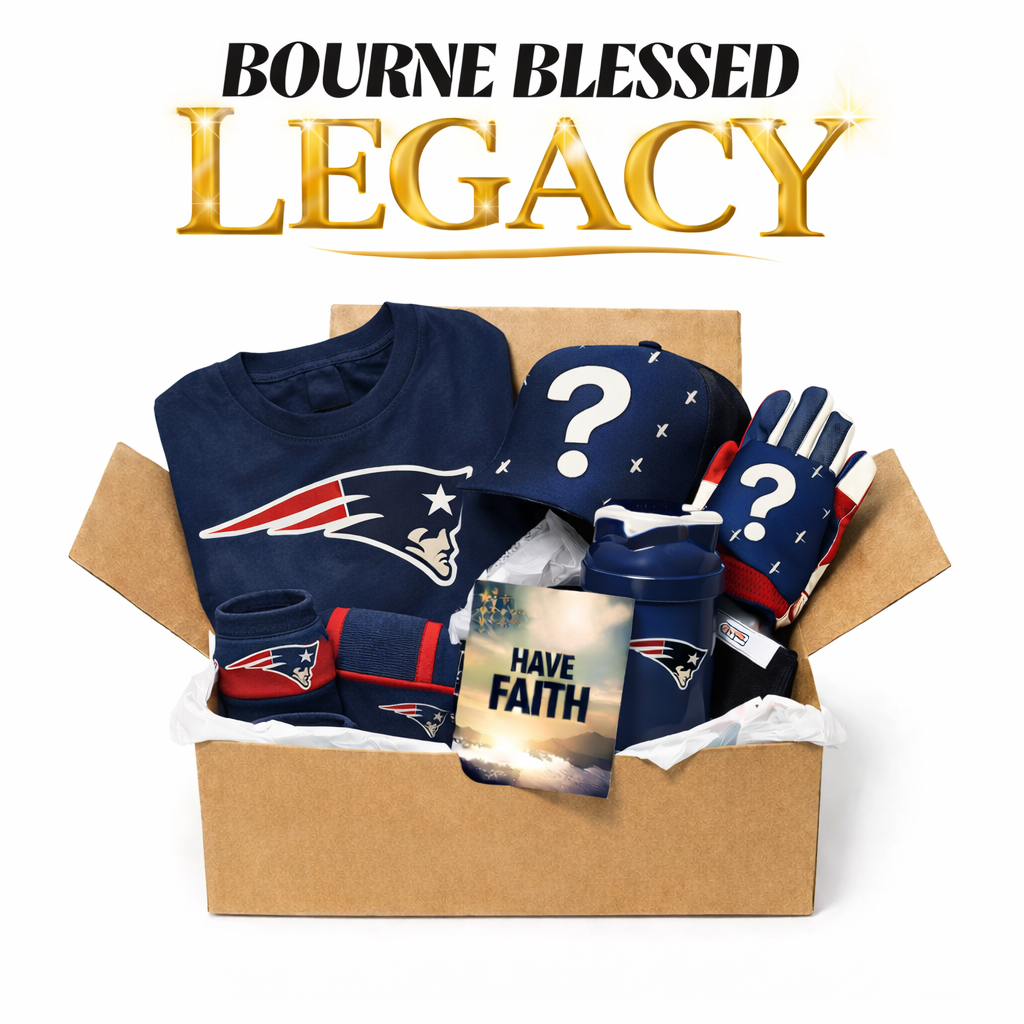 The New England Patriots Faith Box LEGACY Mystery Box (LIMITED THESE WILL SELL OUT!)