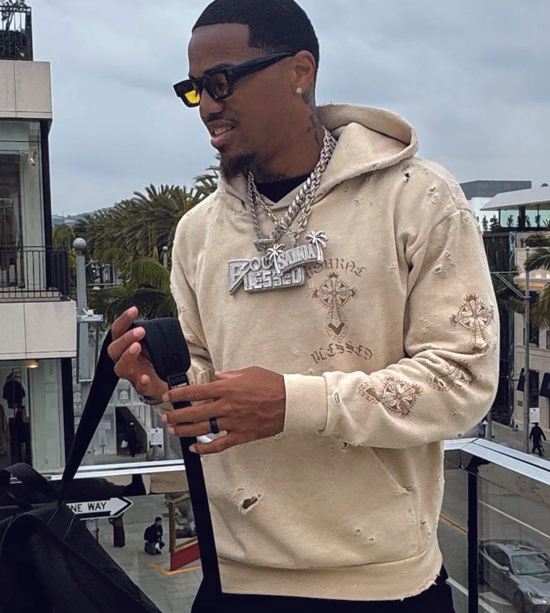 Bourne Blessed light roast Hoodie