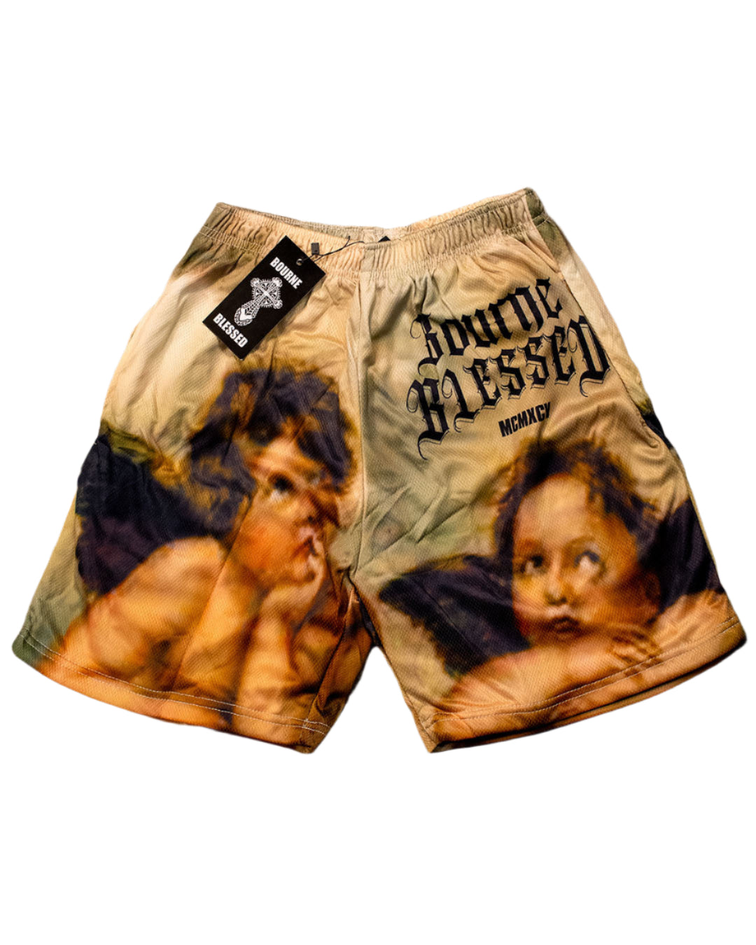 Bourne Blessed Angel Mesh Shorts