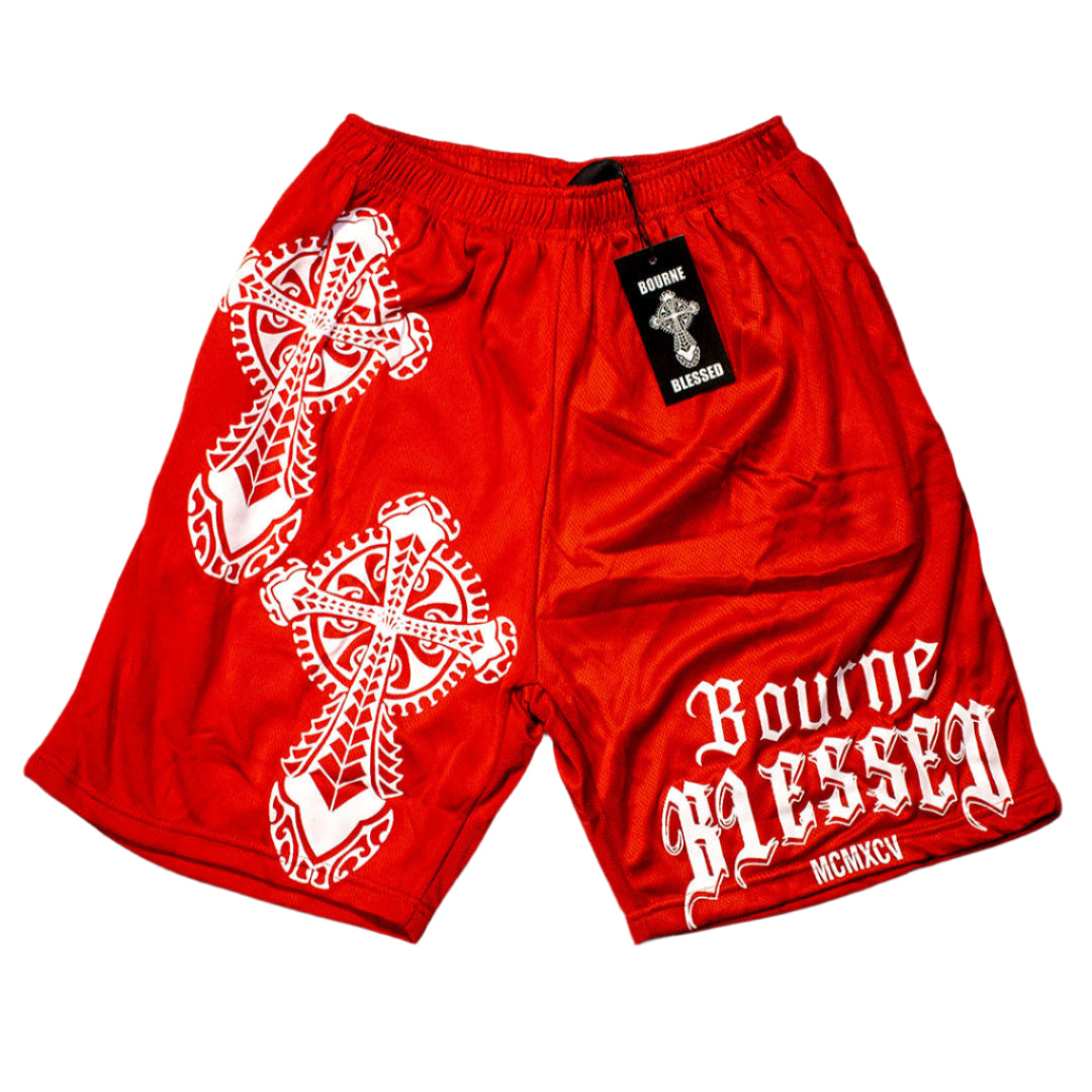 Bourne Blessed Shorts Red