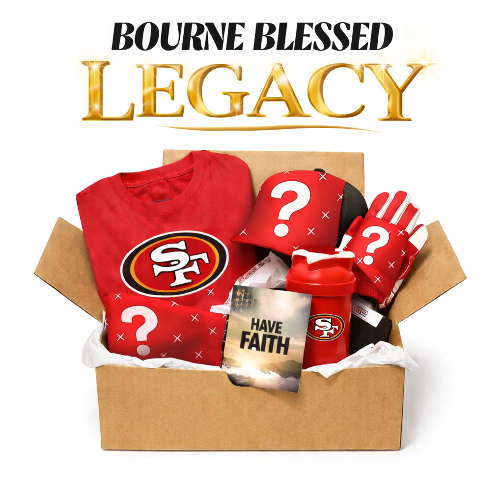 49ers Faith Box LEGACY Mystery Box (LIMITED THESE WILL SELL OUT!)