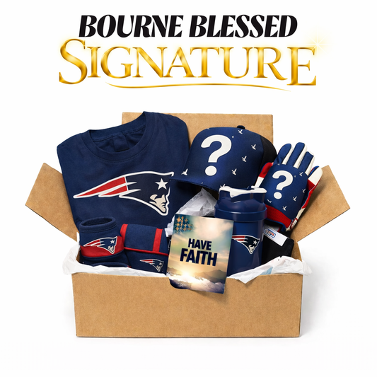 The New England Patriots Faith Box Signature Mystery Box (LIMITED THESE WILL SELL OUT!)