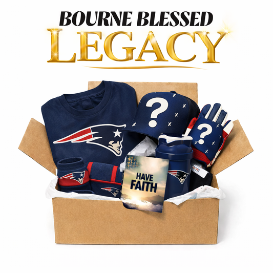 The New England Patriots Faith Box LEGACY Mystery Box (LIMITED THESE WILL SELL OUT!)