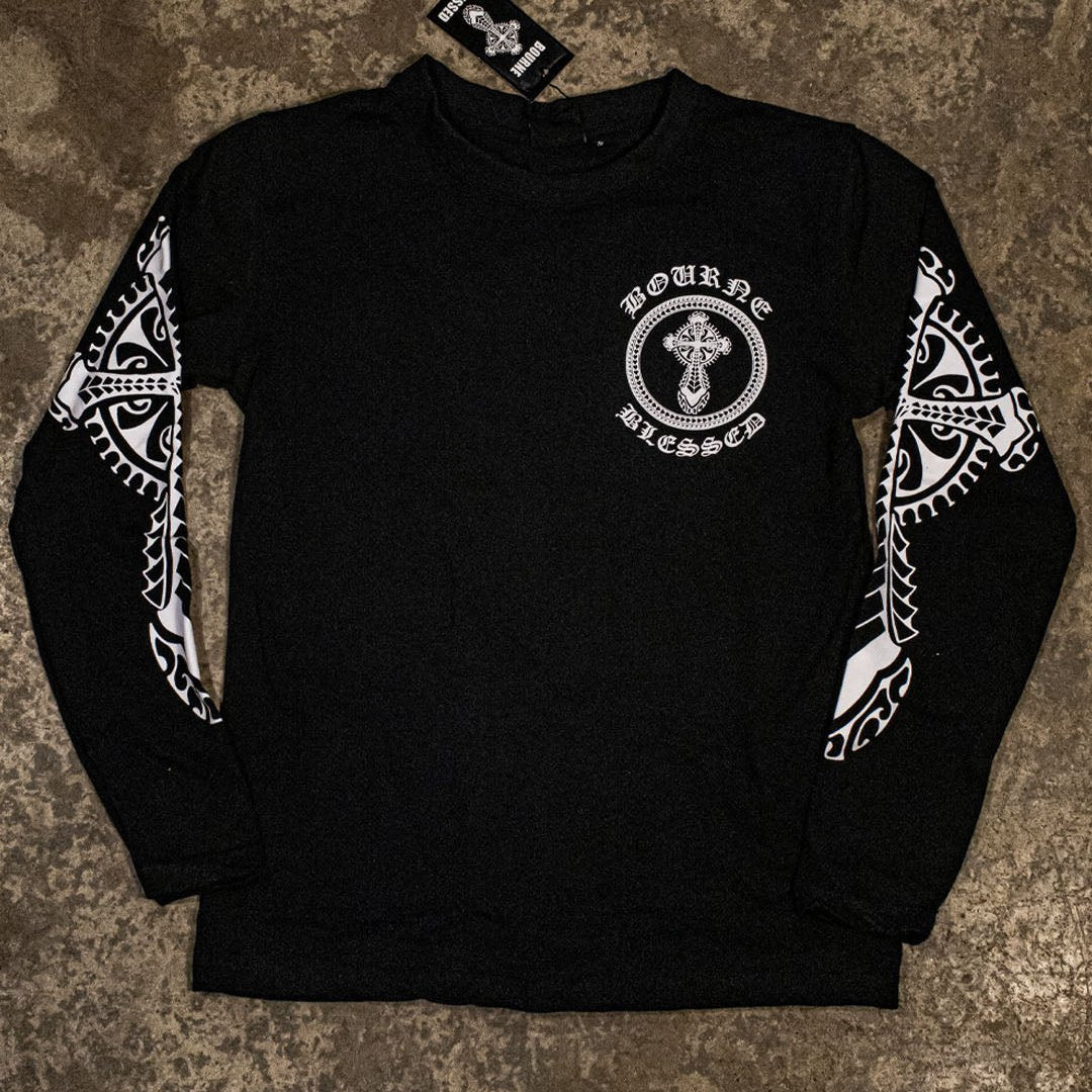 Bourne Blessed Longsleeve Circle Logo