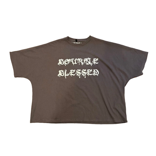 BLOOD OF CHRIST BOXEY TEE SHADOW