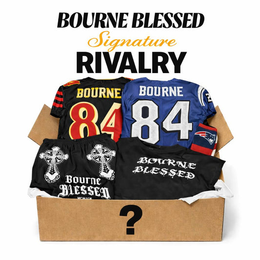Bourne Blessed Signature Rivalry Mystery Box, Enter to Win a 1 of 1 Nike 2025 Rivalry Jersey