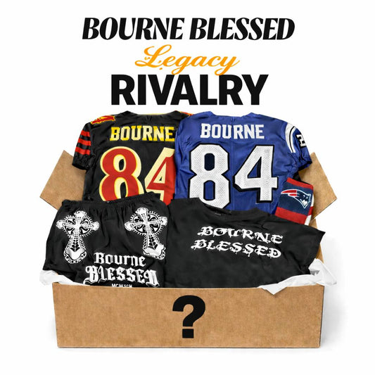 Bourne Blessed Legacy Rivalry Mystery Box, Enter to Win a 1 of 1 Nike 2025 Rivalry Jersey