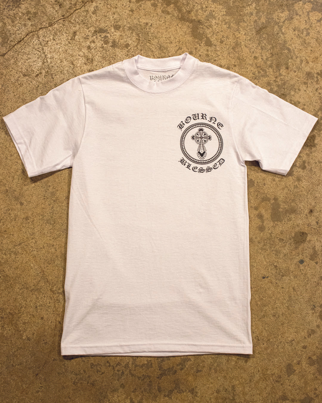 Tribal Circle Short Sleeve T Shirt White